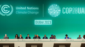 the opening of the COP 28 conference in Dubai in 2023