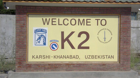 a sign saying "Welcome to K2"