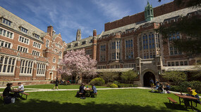 YLS Courtyard in springtime